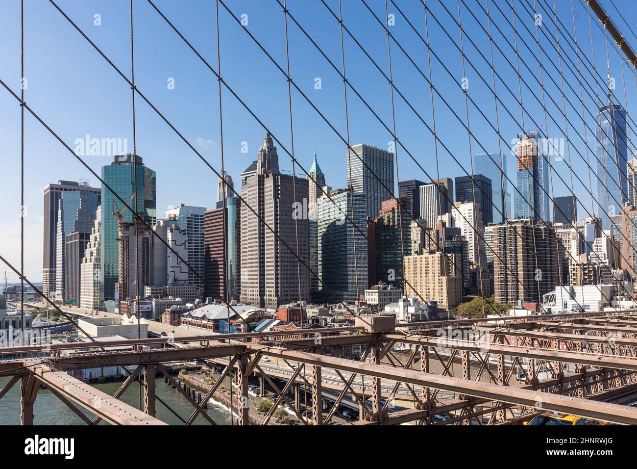 Brooklyn Bridge in New York Stock Photo Alamy