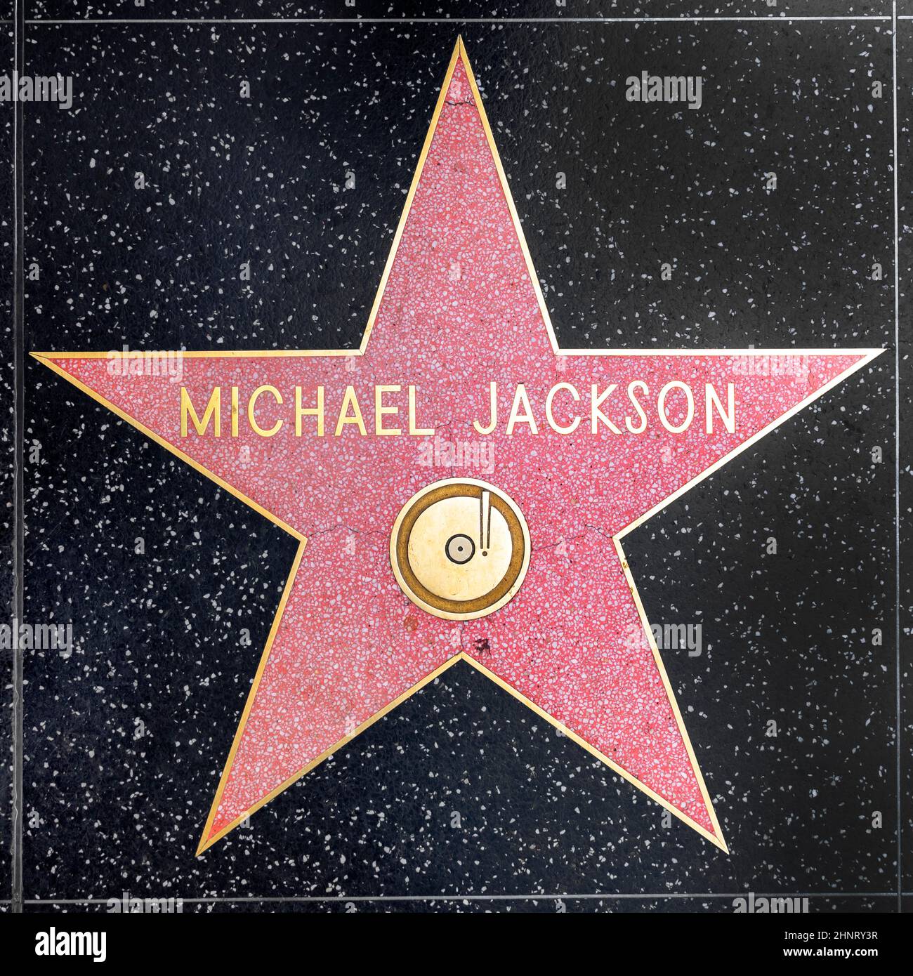 Michael jackson star on the hollywood walk of fame hi-res stock photography  and images - Alamy