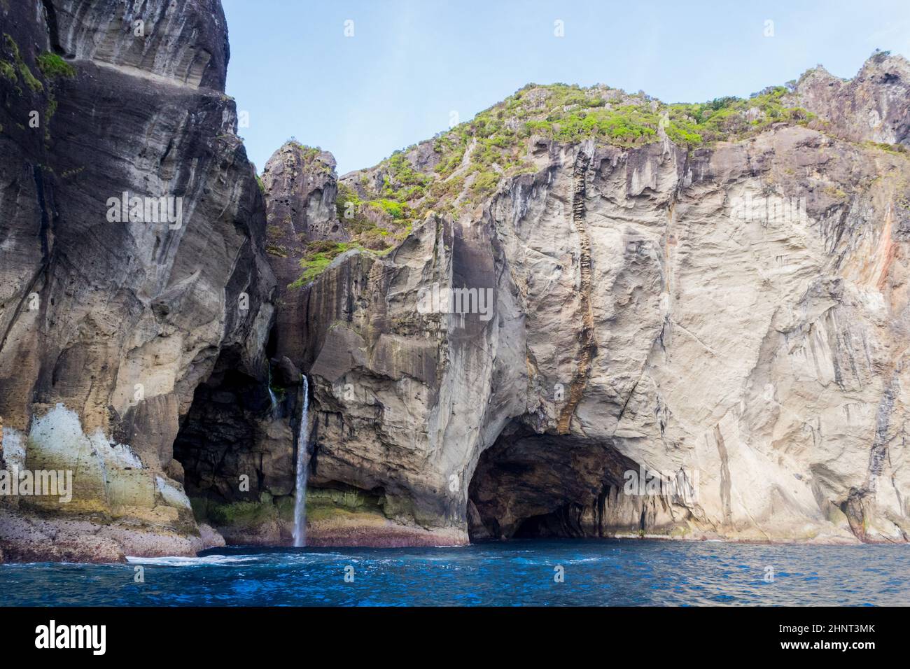 Island of Flores ocean cave. Azores, Portugal Stock Photo - Alamy