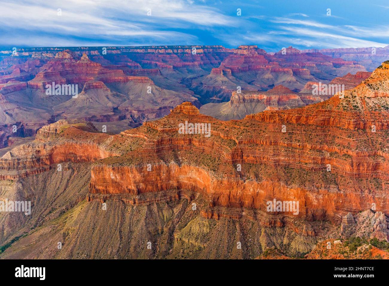 sunset at Grand Canyon from Yaki Point, USA Stock Photo - Alamy