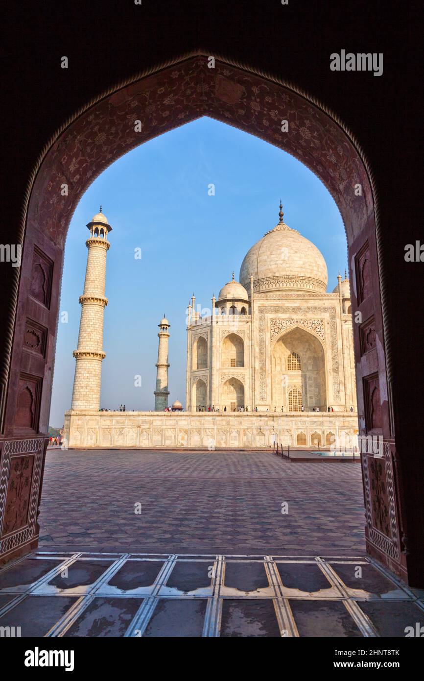 Taj Mahal In India Stock Photo - Alamy