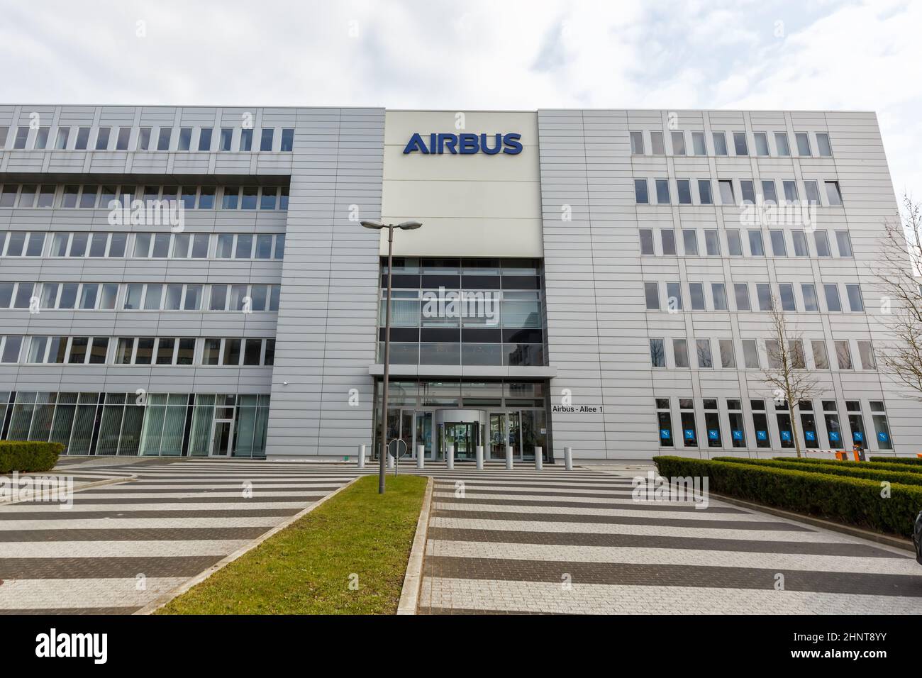 Airbus branch office at Bremen Airport in Germany Stock Photo - Alamy