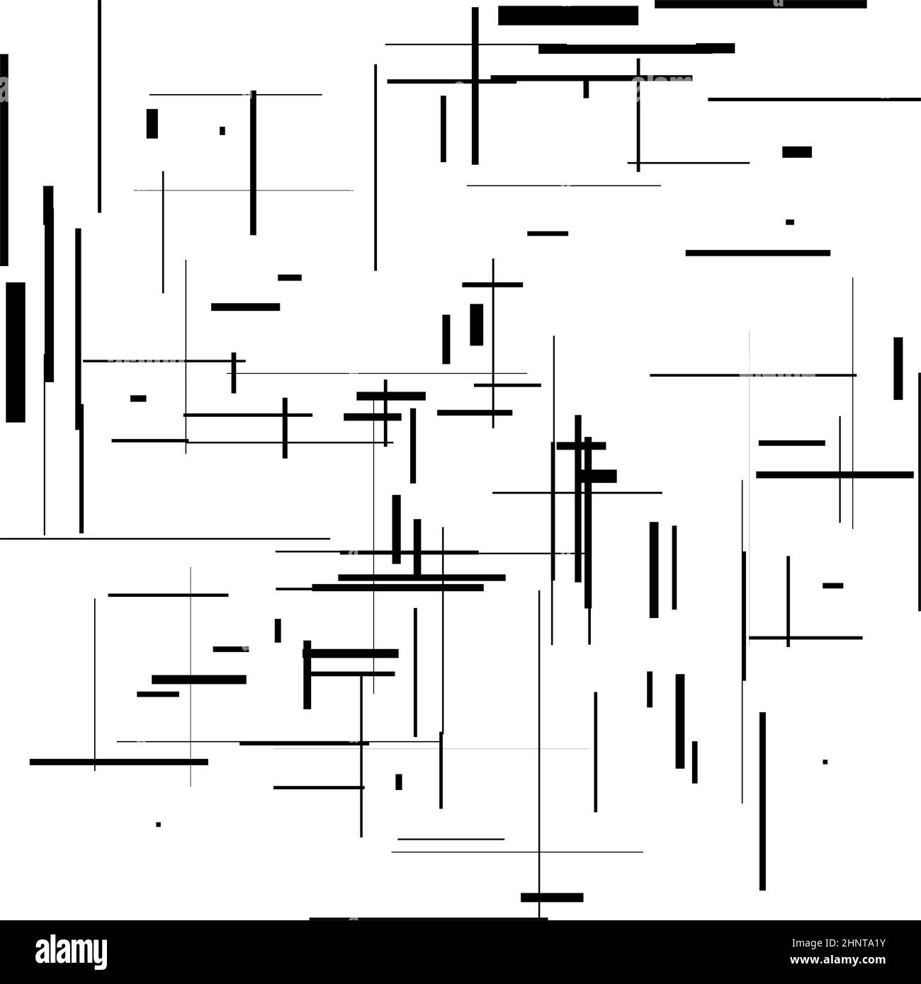Random, chaotic grid, mesh pattern, geometric texture with random lines ...