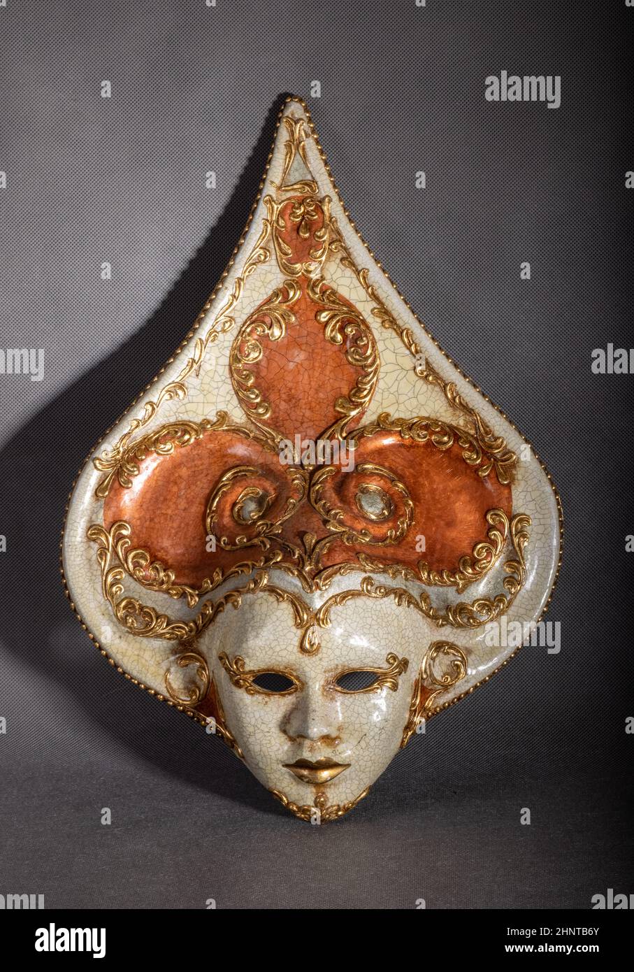 Traditional venetian carnival mask Stock Photo