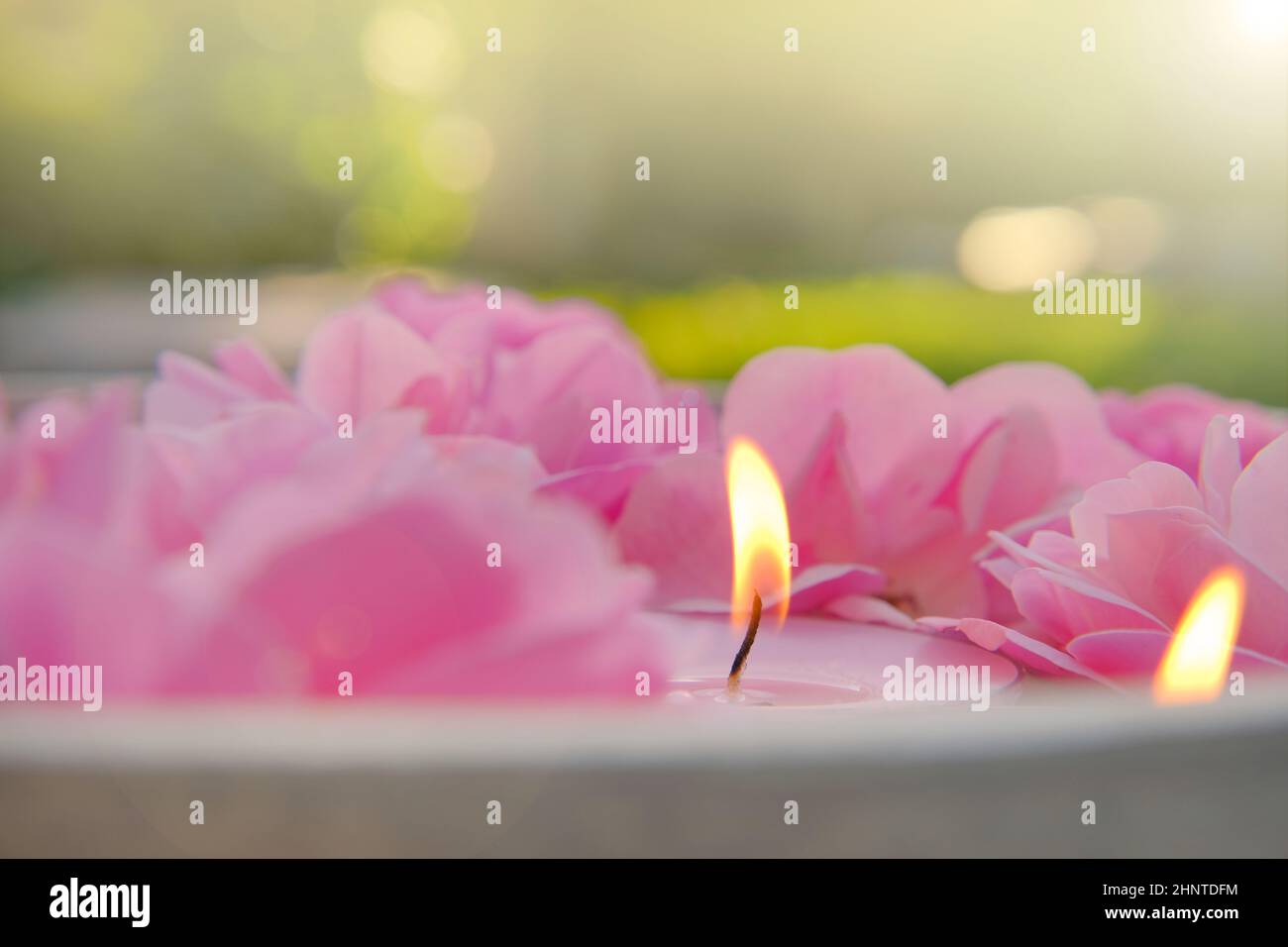 Candle flower burning hires stock photography and images Alamy