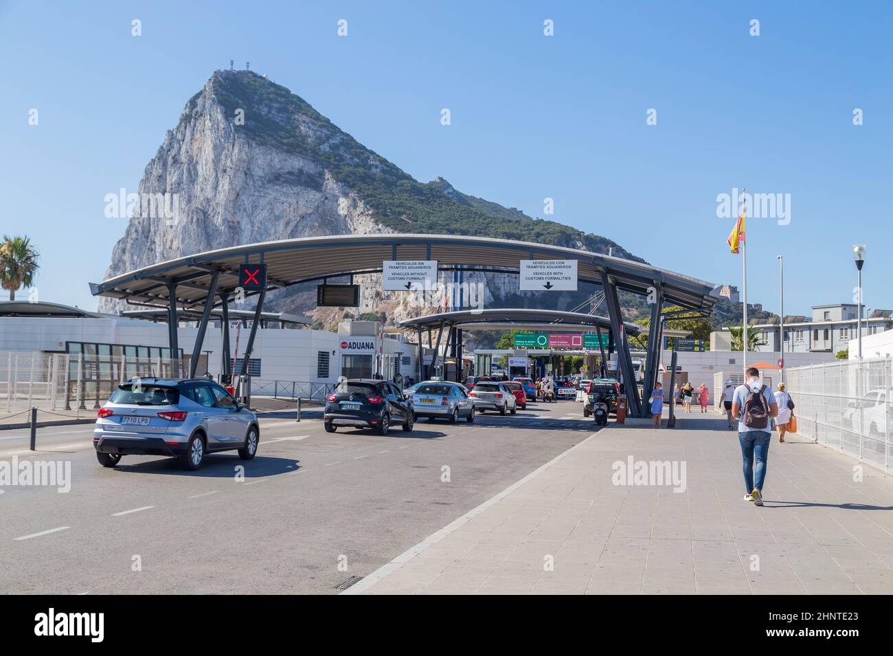 the Gibraltar Airport Stock Photo Alamy