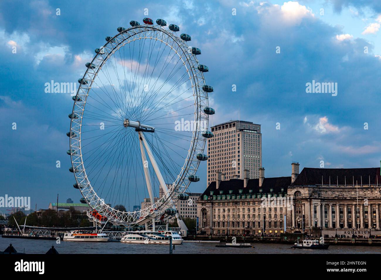 The Ferris wheel Golden Eye in London Stock Photo - Alamy