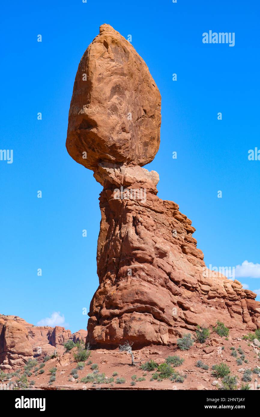 natural rock bridge in Bridges national park, USA Stock Photo Alamy