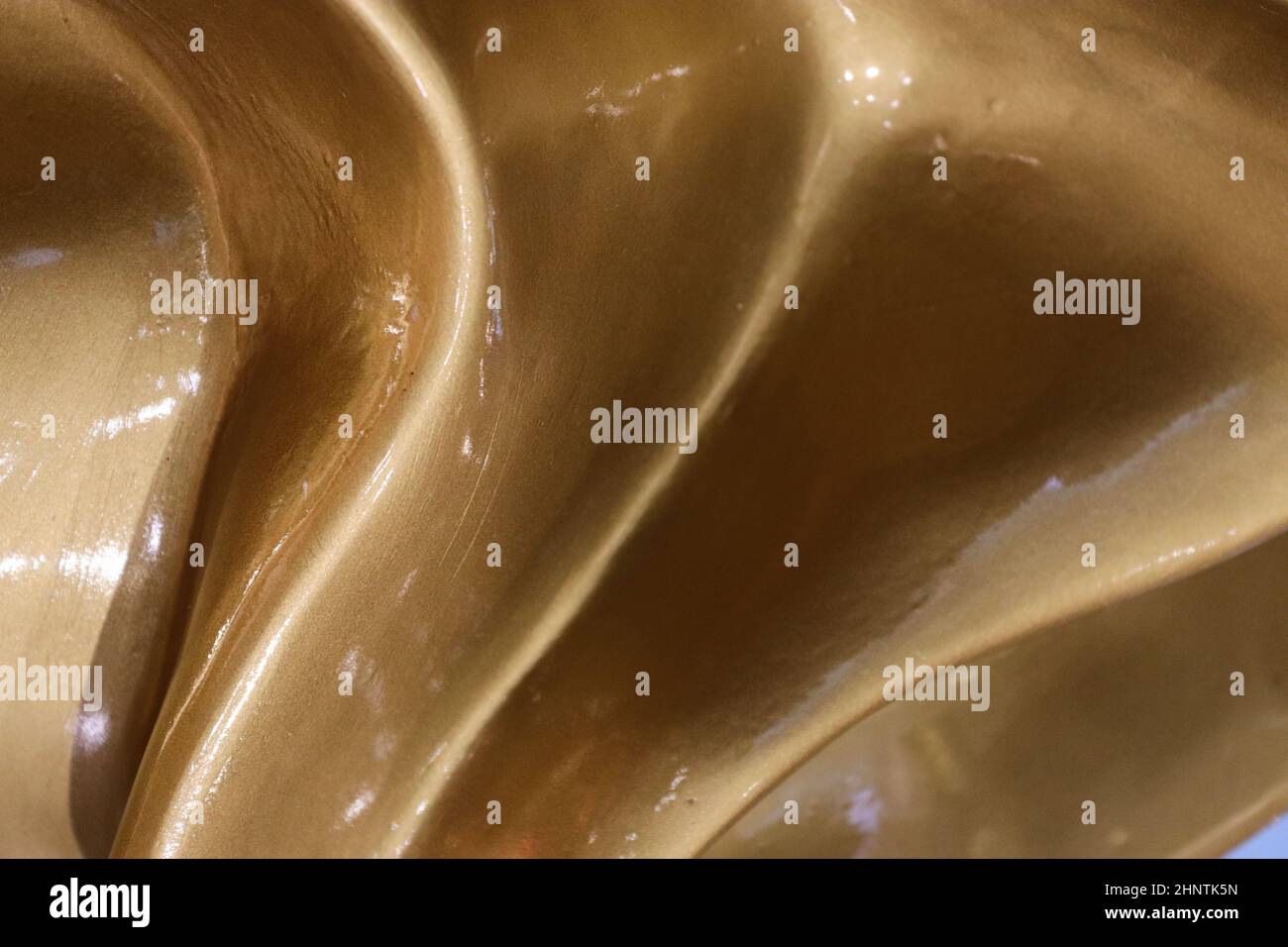 Close up detailed view on plastic foil and plastic surfaces in high ...