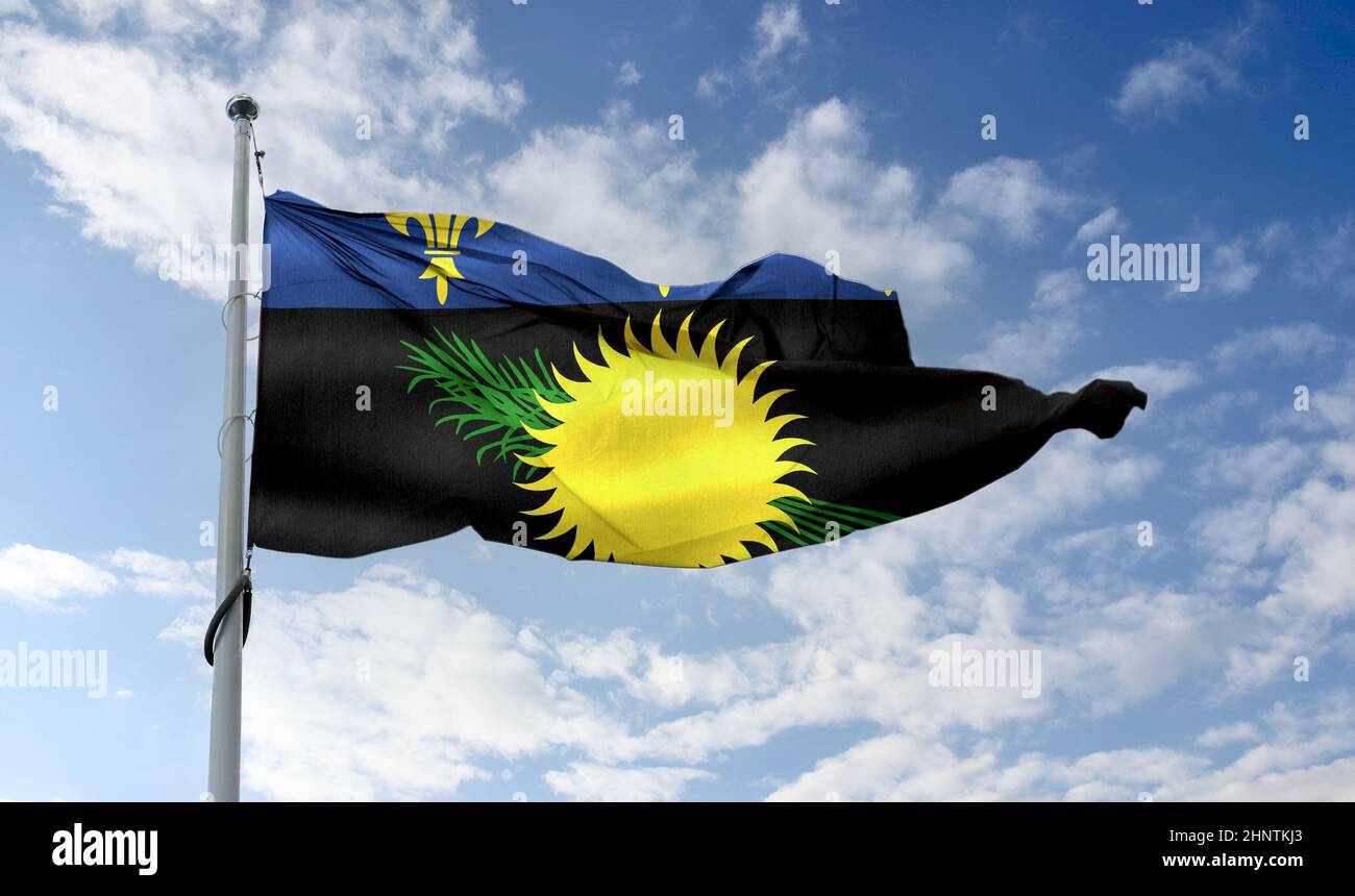 Official flag of guadeloupe hires stock photography and images Alamy