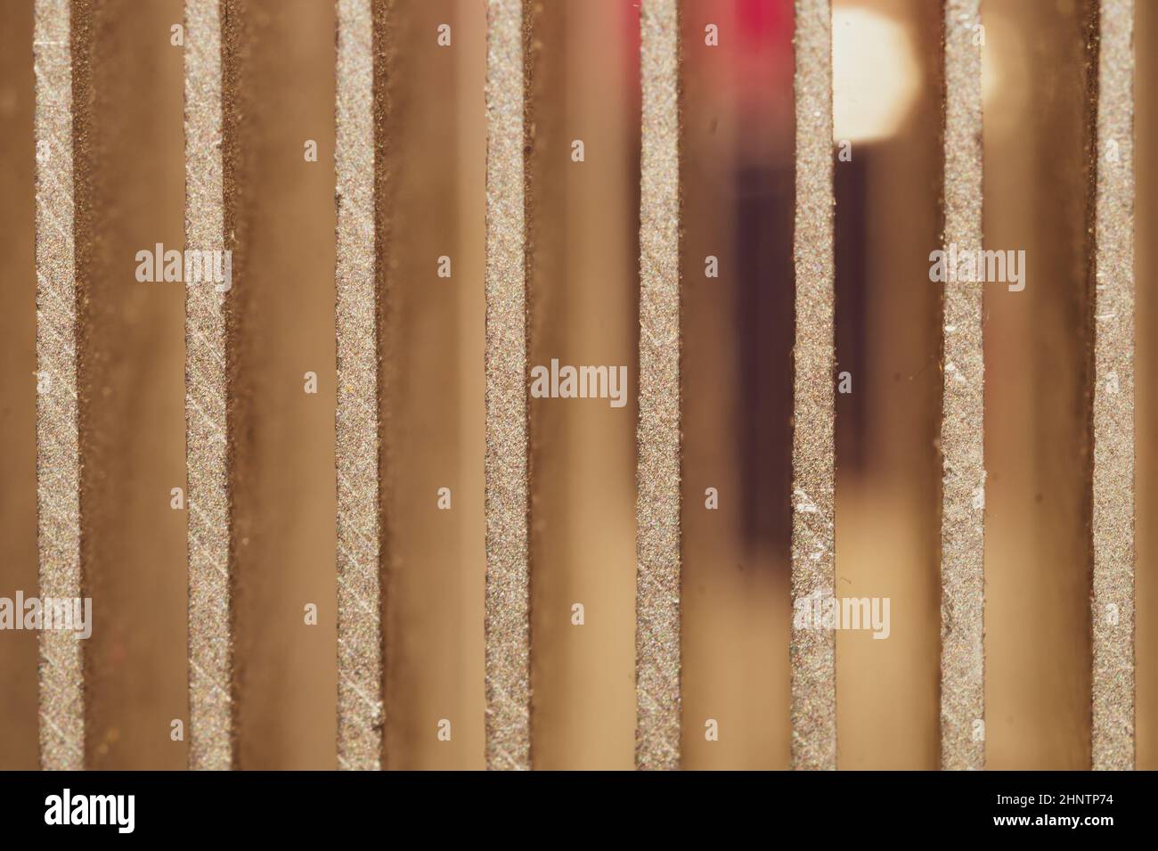 Computer radiator abstract macro background. processor cooling system ...