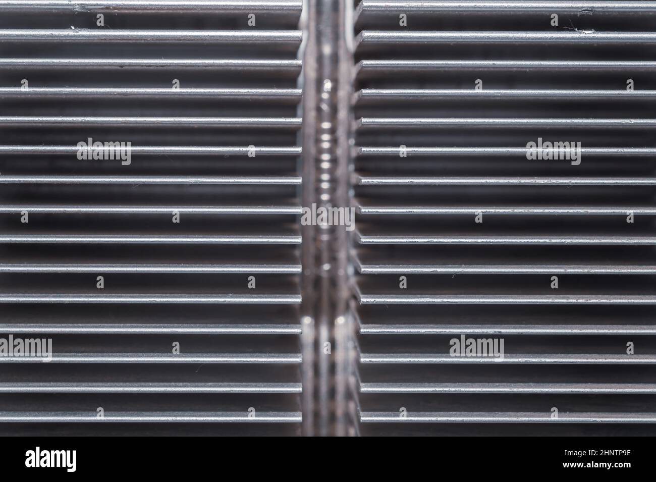 Computer radiator abstract macro background. processor cooling system ...