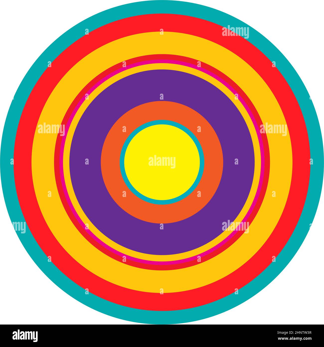 Abstract random circles geometric circular element - stock vector ...