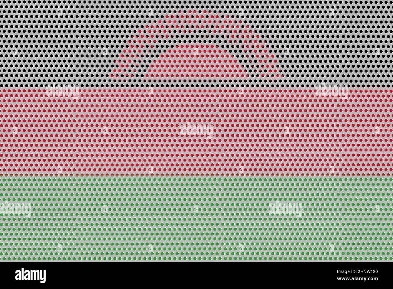 3D Flag of Malawi on a metal wall background Stock Photo - Alamy