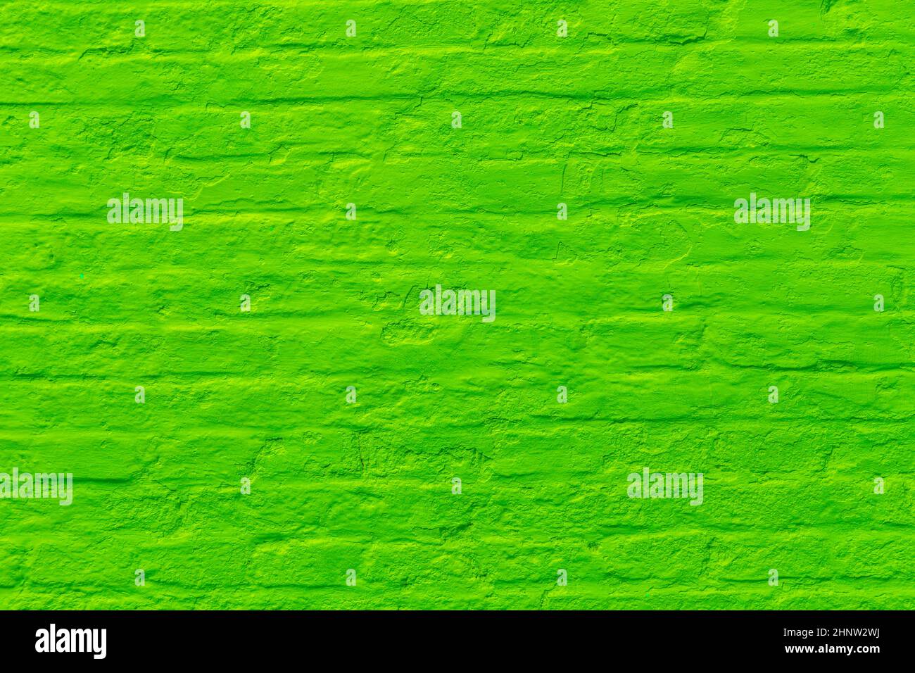 old brick wall background in green Stock Photo - Alamy