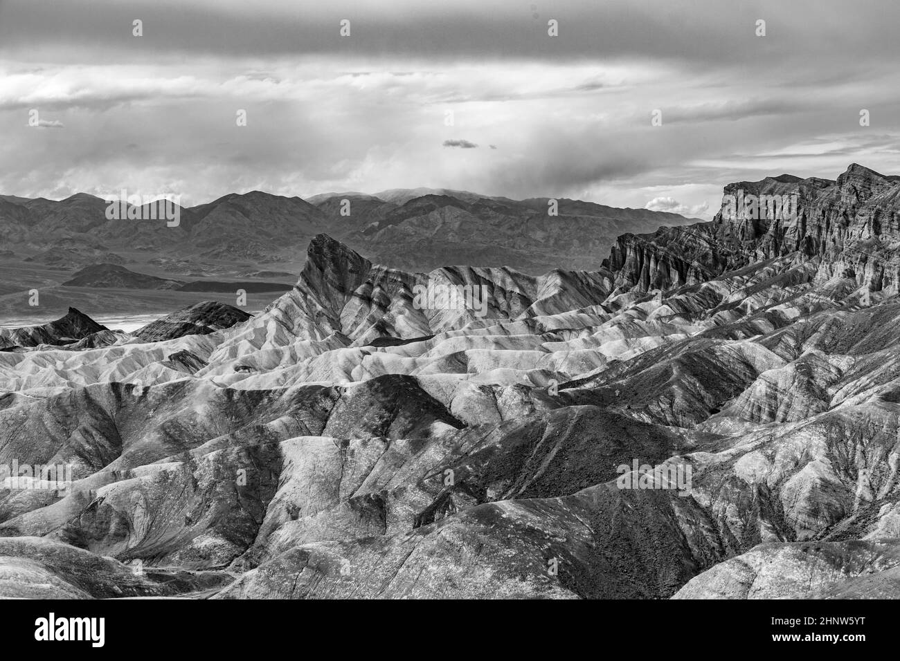 famous zabriskie point in the death valley Stock Photo Alamy