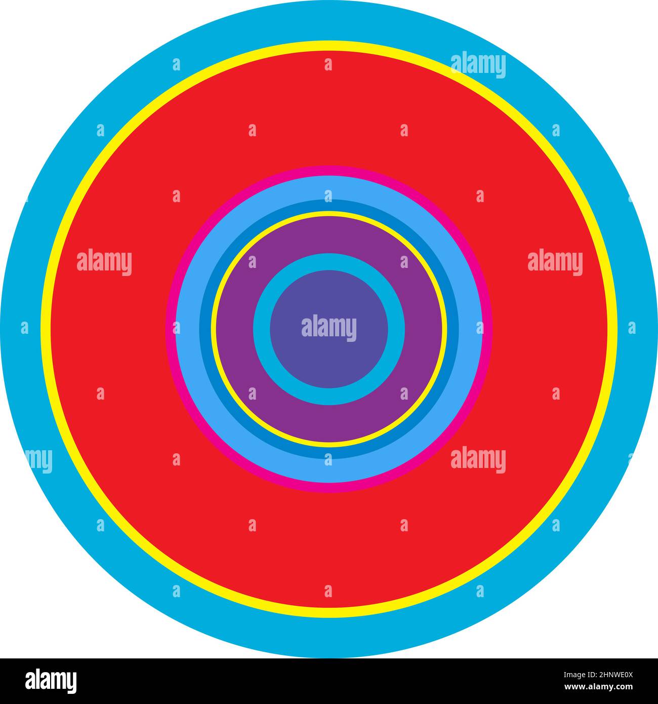 Abstract random circles geometric circular element - stock vector ...