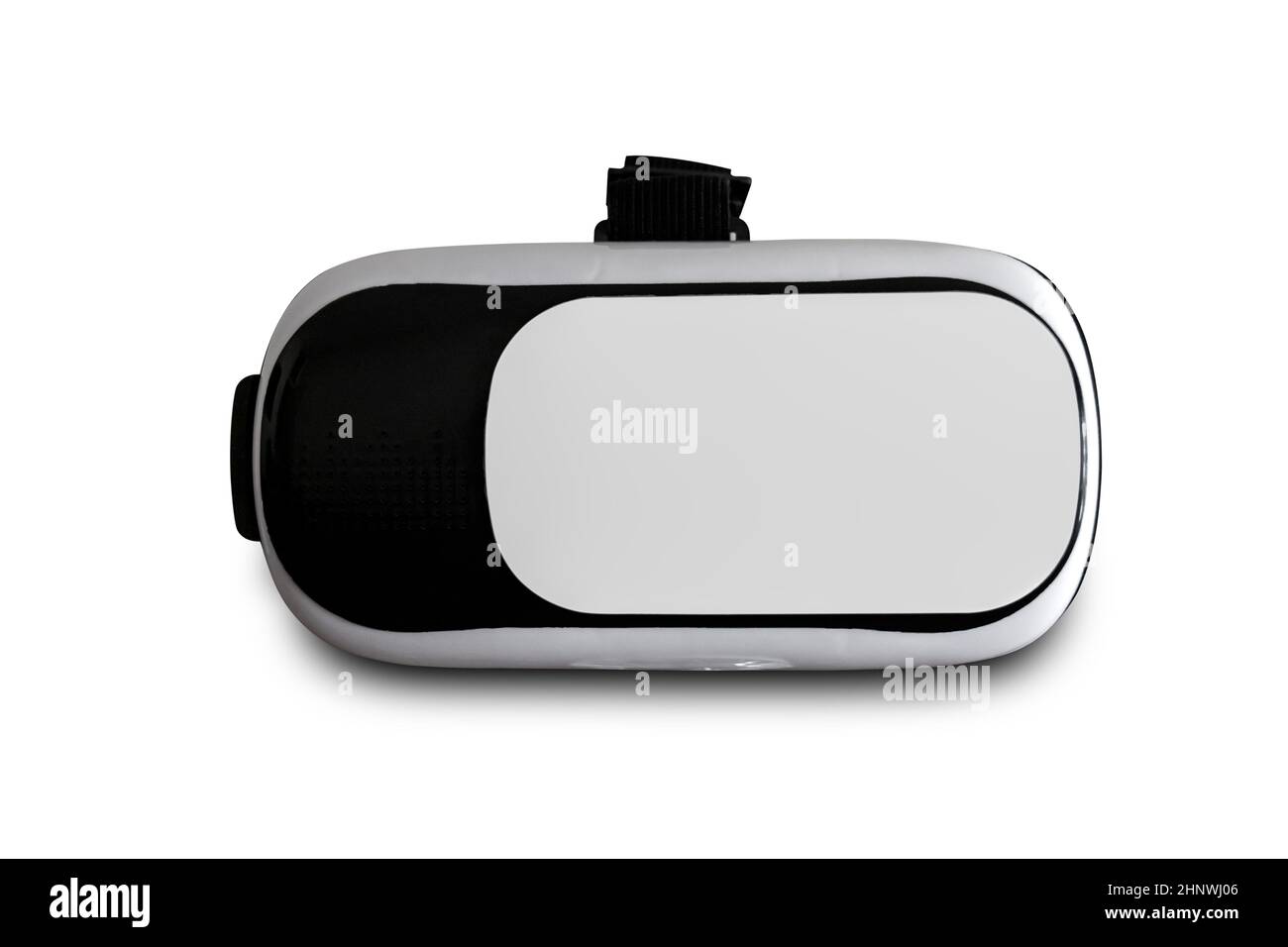 VR camera glasses smartphone isolated on a white background with clipping path. Stock Photo