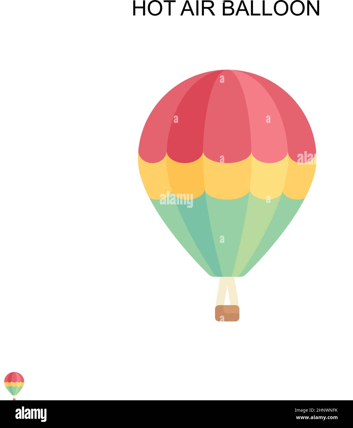 Hot Air Balloon Mobile Template