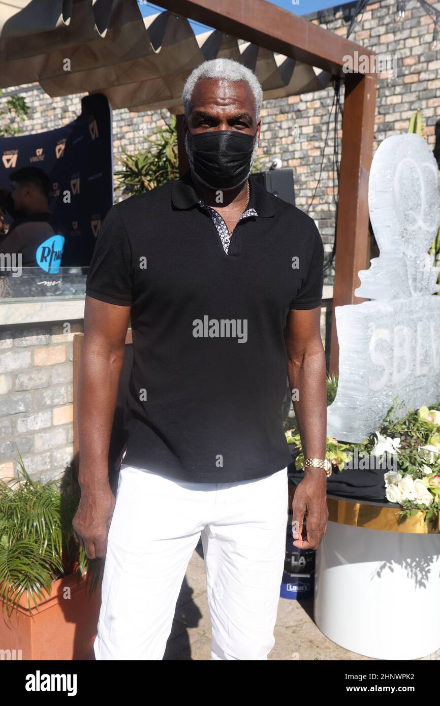 Los Angeles, Ca. 12th Feb, 2022. Charles Oakley attends The Quality Control  Superbowl Brunch at The Highlight Room top of The Dream Hotel February 12,  2022 in Hollywood, California. Photo Credit: Walik