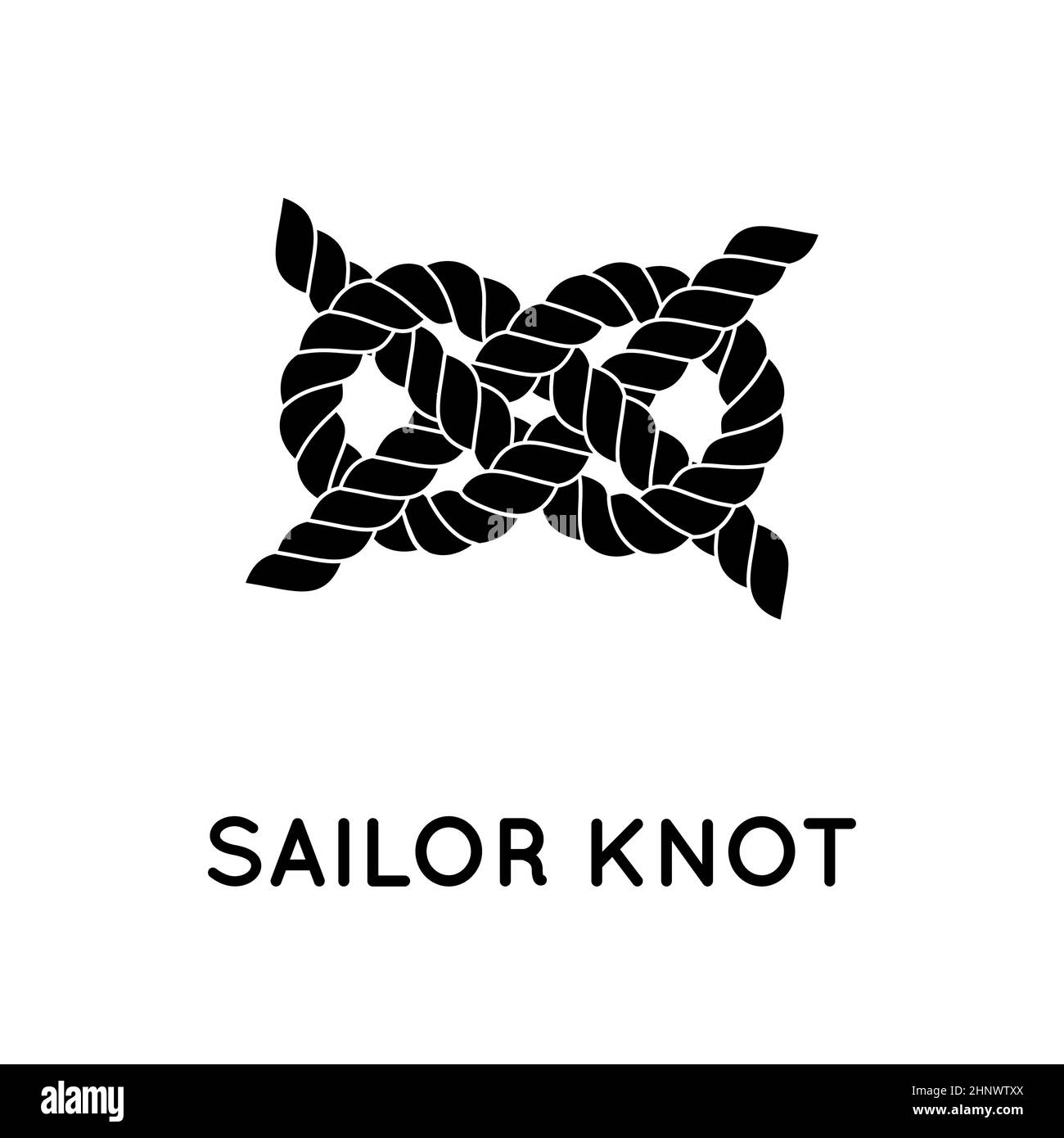 Nautical Rope Knot Graphic