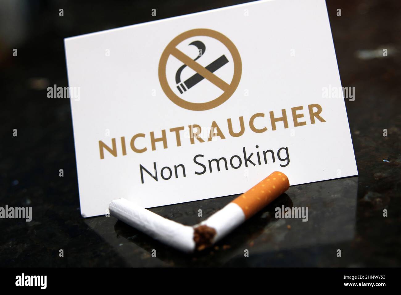 Jetzt ist Schluss Stock Photo - Alamy