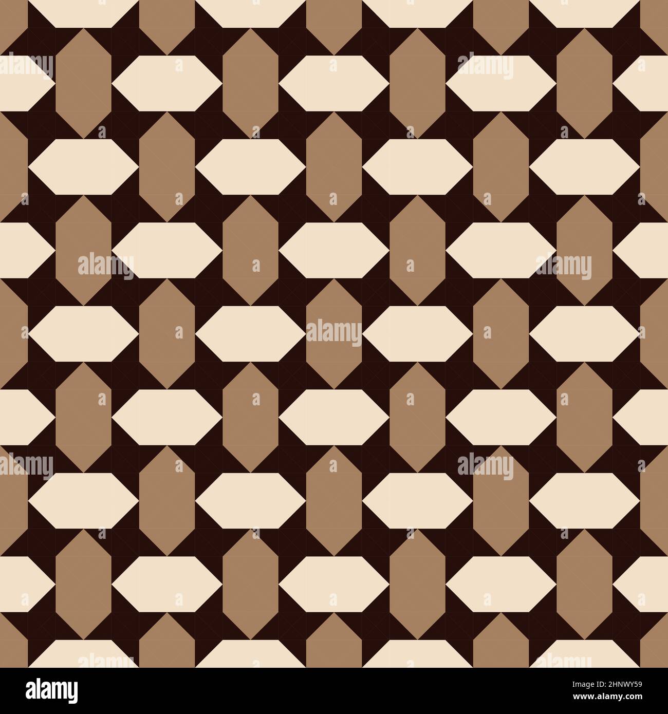 Egyptian tessellation seamless pattern. Traditional tribal design ...