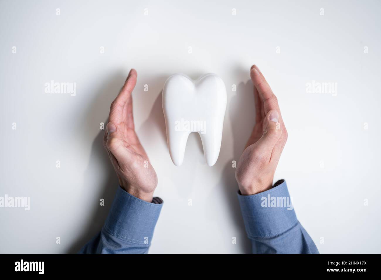 Dental Tooth Insurance And Replace Enamel Service Stock Photo Alamy
