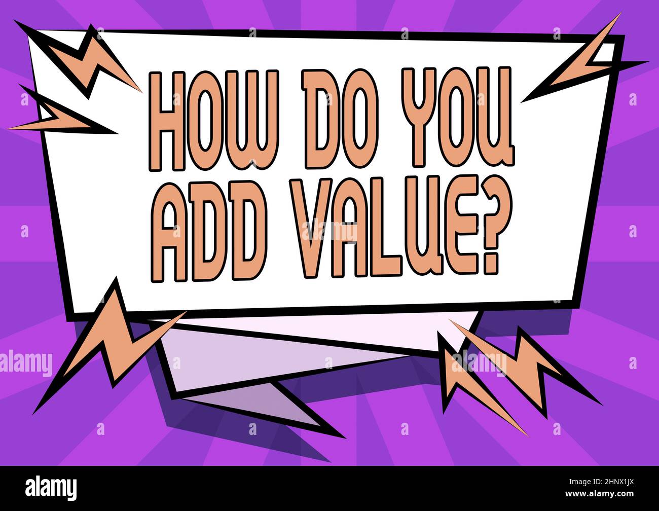 Text caption presenting How Do You Add Value Question, Conceptual photo ...
