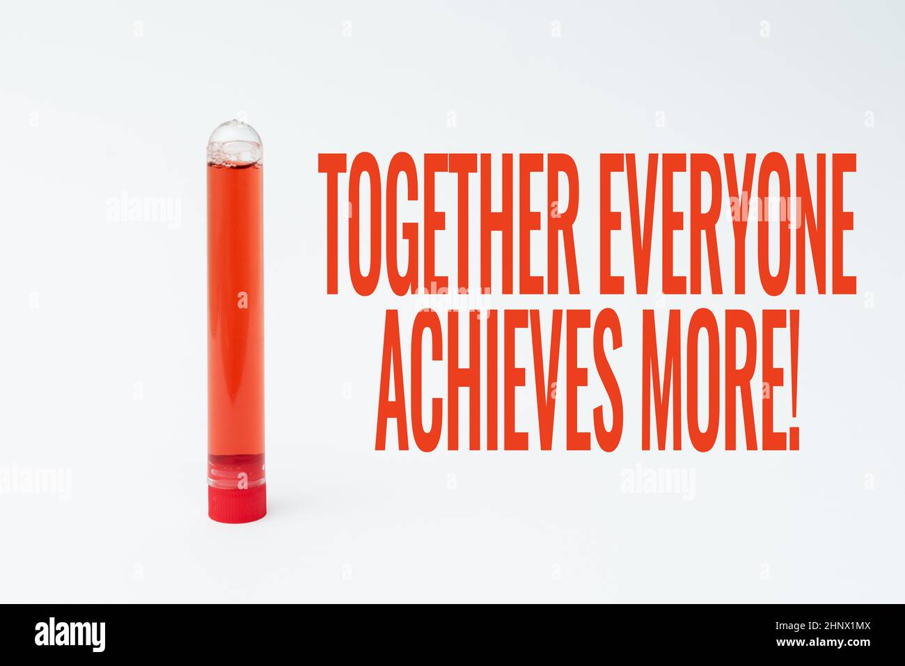 Inspiration showing sign Together Everyone Achieves More, Word for