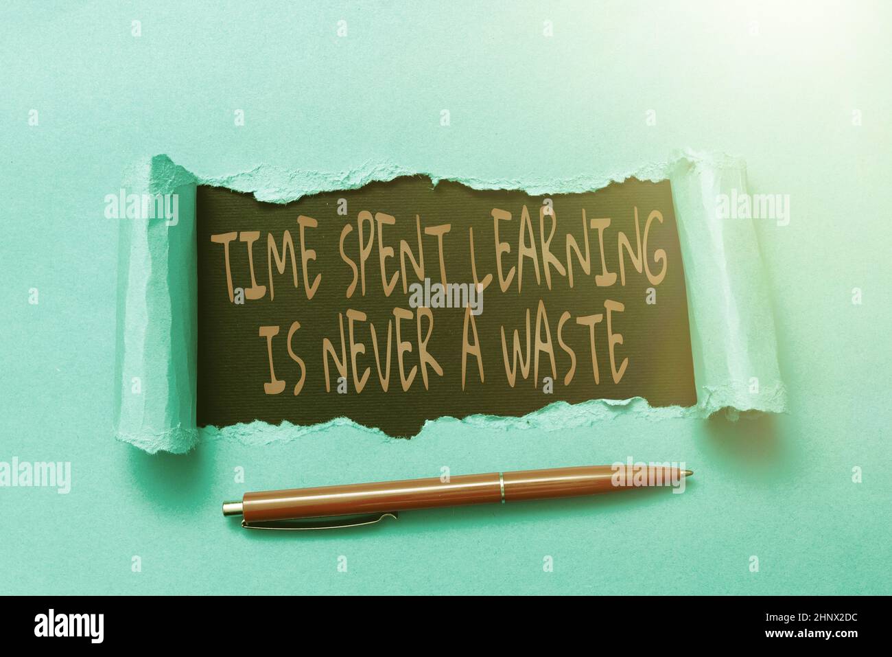 Conceptual display Time Spent Learning Is Never A Waste, Word for ...