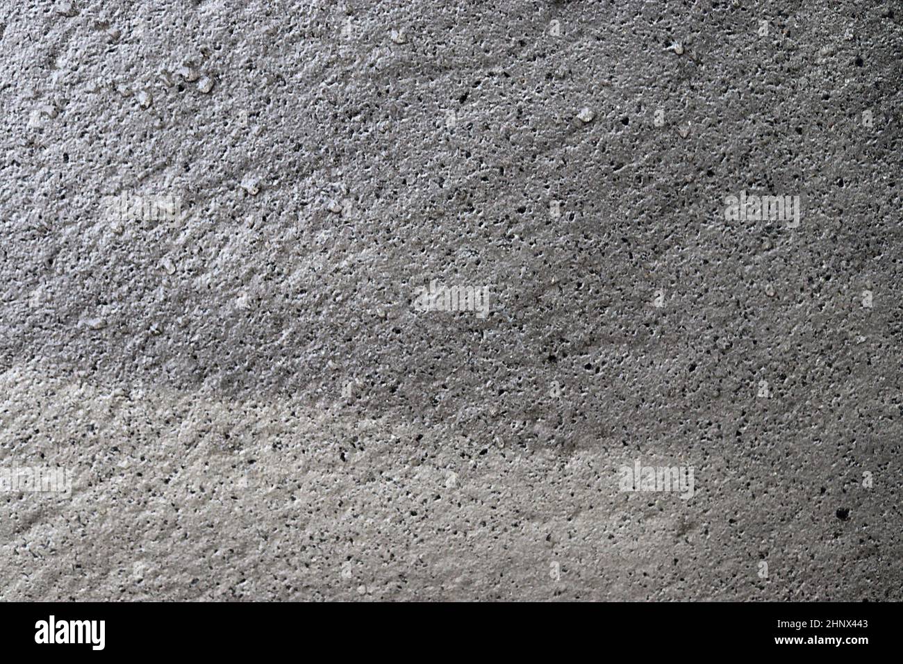 Detailed view on aged concrete walls fronm different modern and