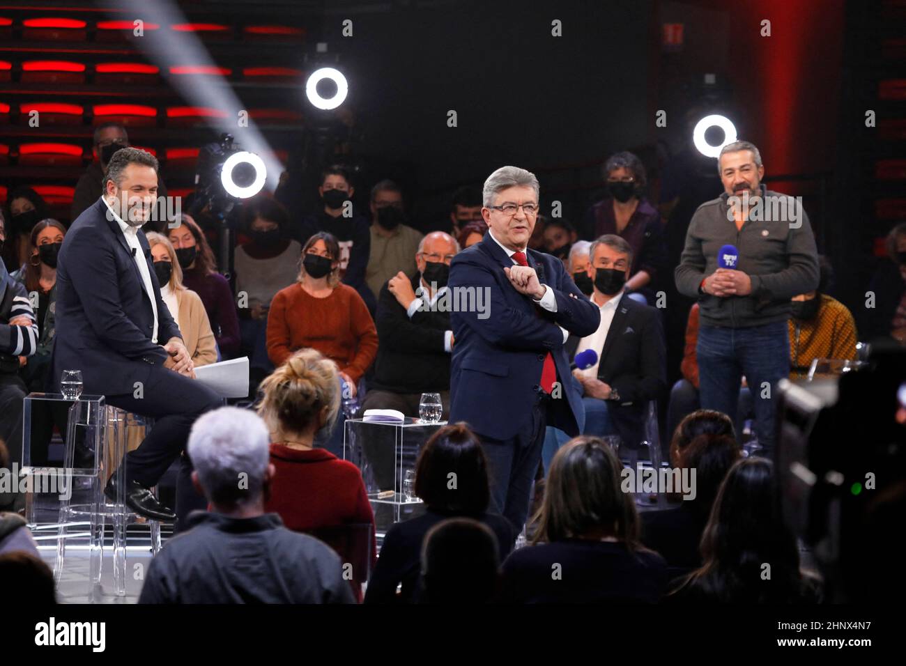 Audience Bfmtv La France Dans Les Yeux France jean bruce hi-res stock photography and images - Alamy