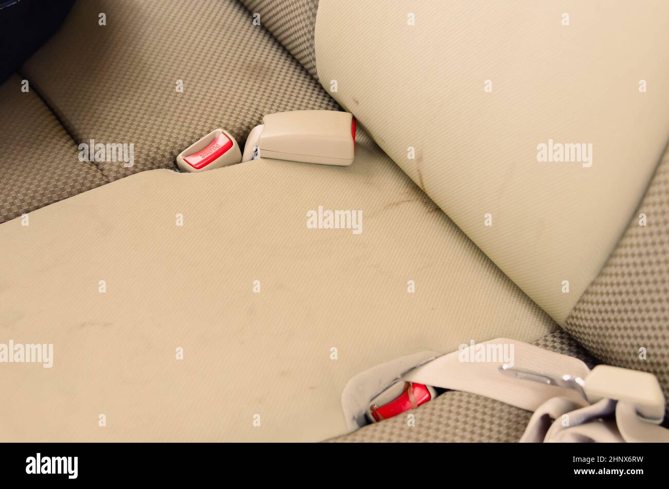 Car interior, stains on car upholstery Stock Photo Alamy