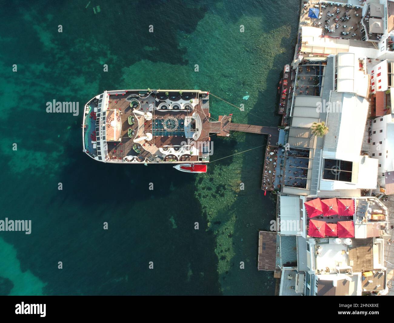 Jachthafen in Bodrum, Türkei Stock Photo