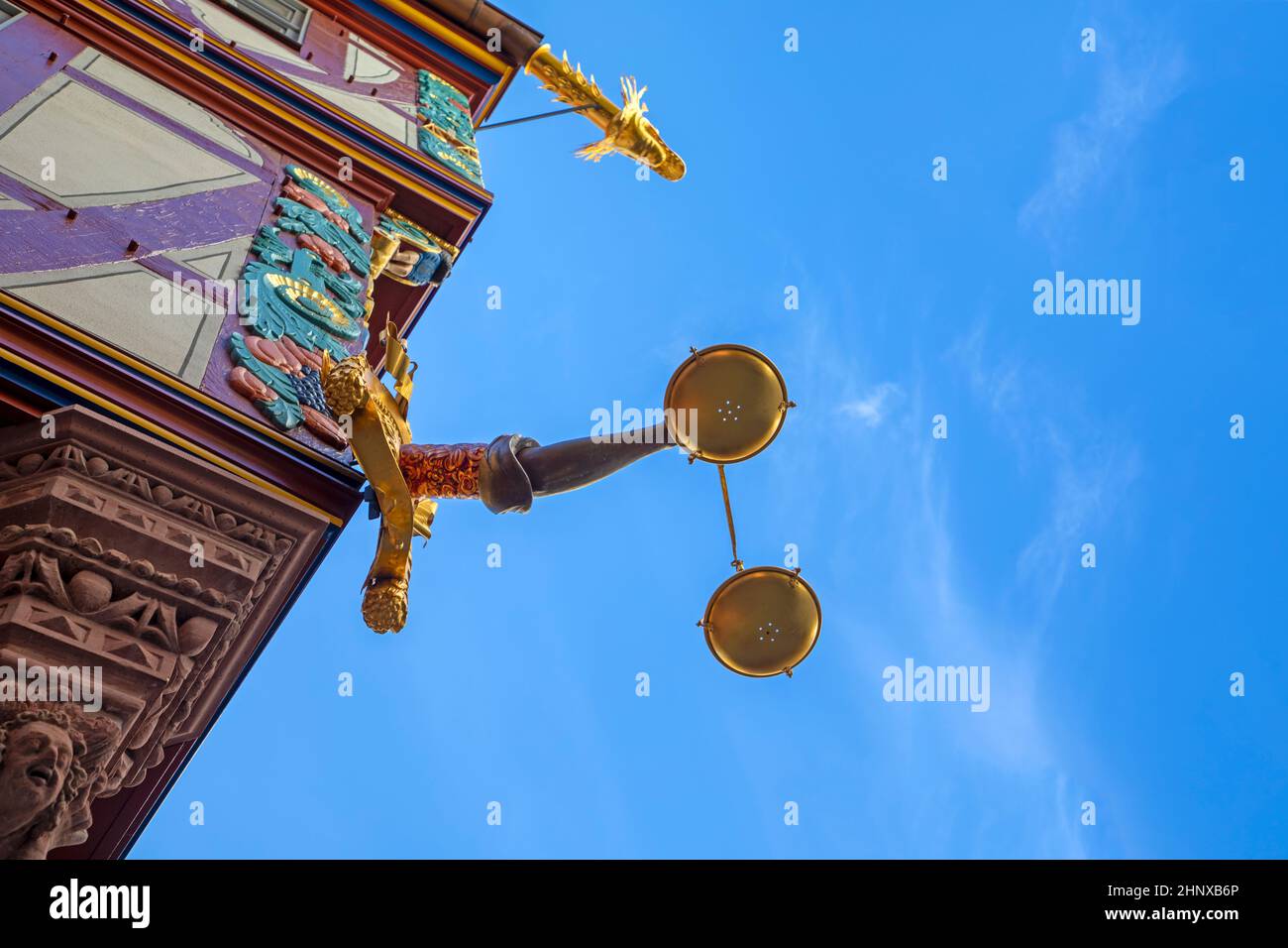 Curated visual reference: Luxury Frankfurt Suburb Reference: Detail Of The Golden Scale The Most Expensive House Of