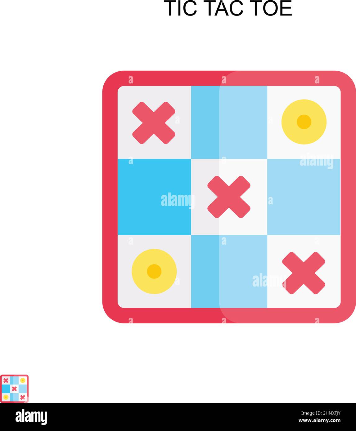 Tic tac toe game hi-res stock photography and images - Alamy