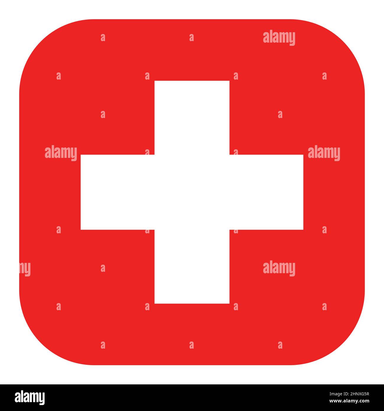 First aid and app icon Stock Photo