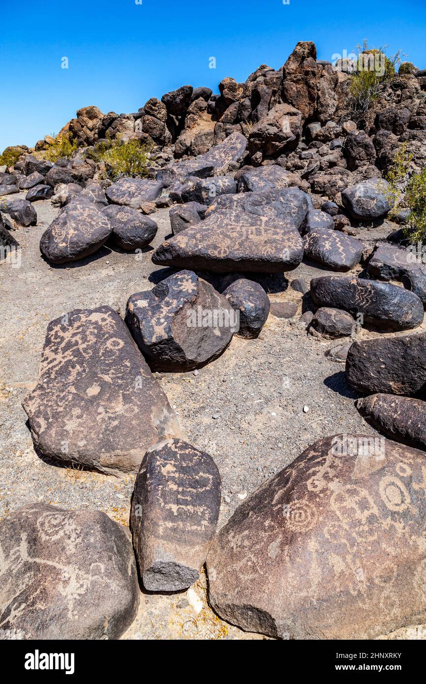 Petroglyph Site, Near Gila Bend, Arizona Stock Photo Alamy