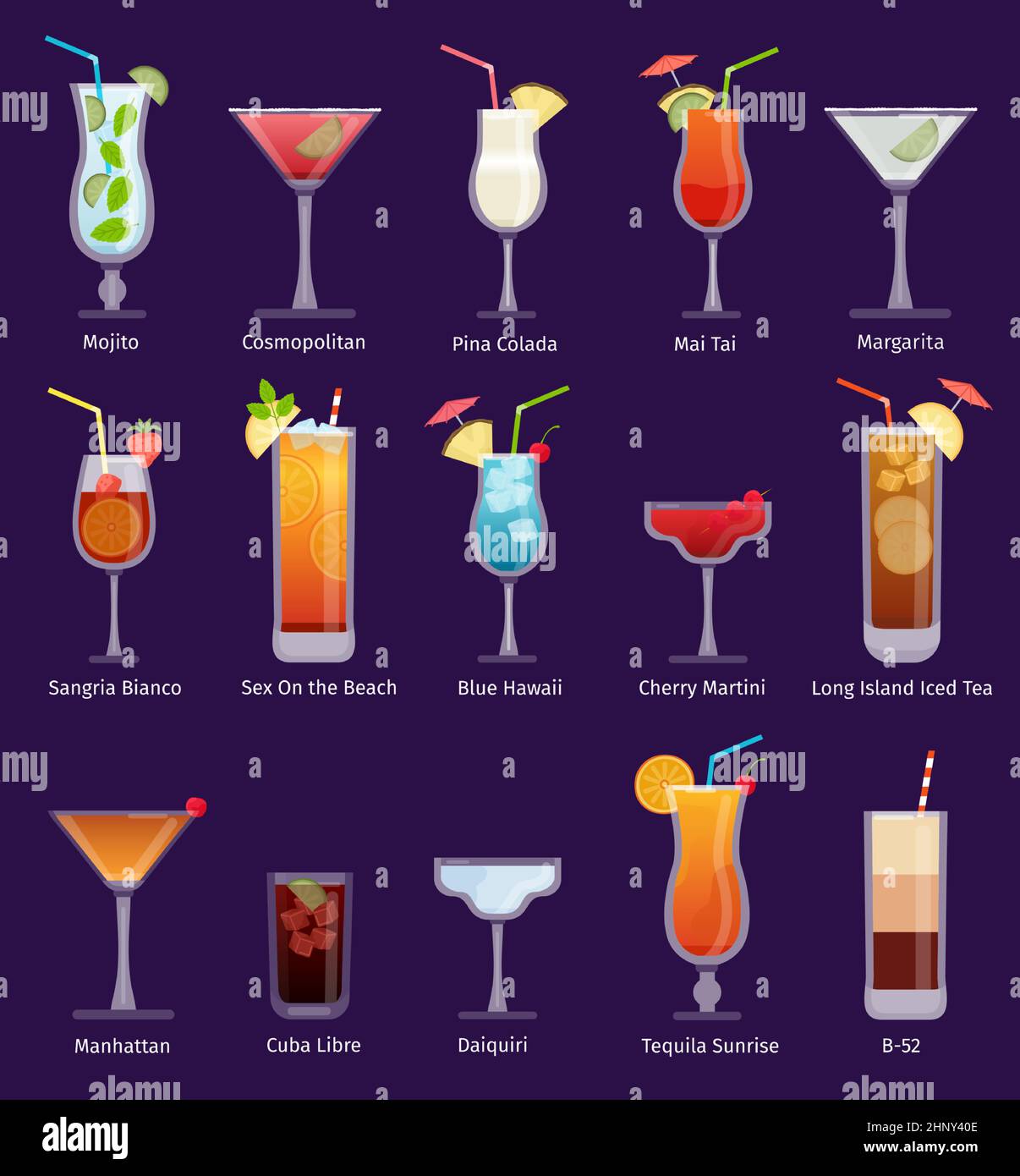 Names Of Alcoholic Beverages