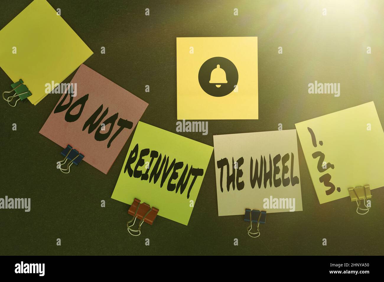 Reinvent Sign Sign displaying Do Not Reinvent The Wheel, Conceptual photo stop ...