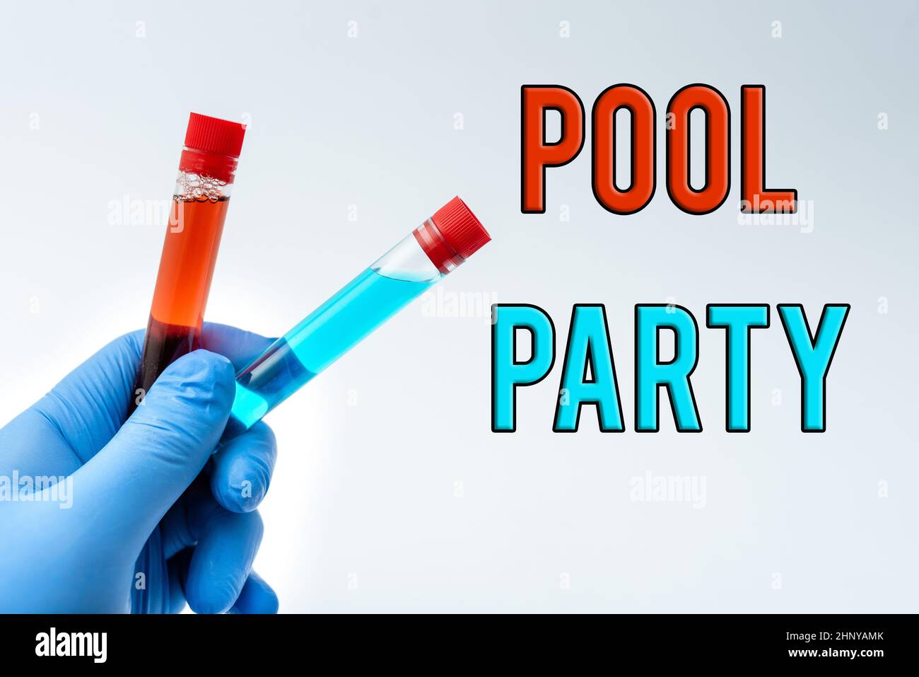 Conceptual caption Pool Party, Conceptual photo celebration that
