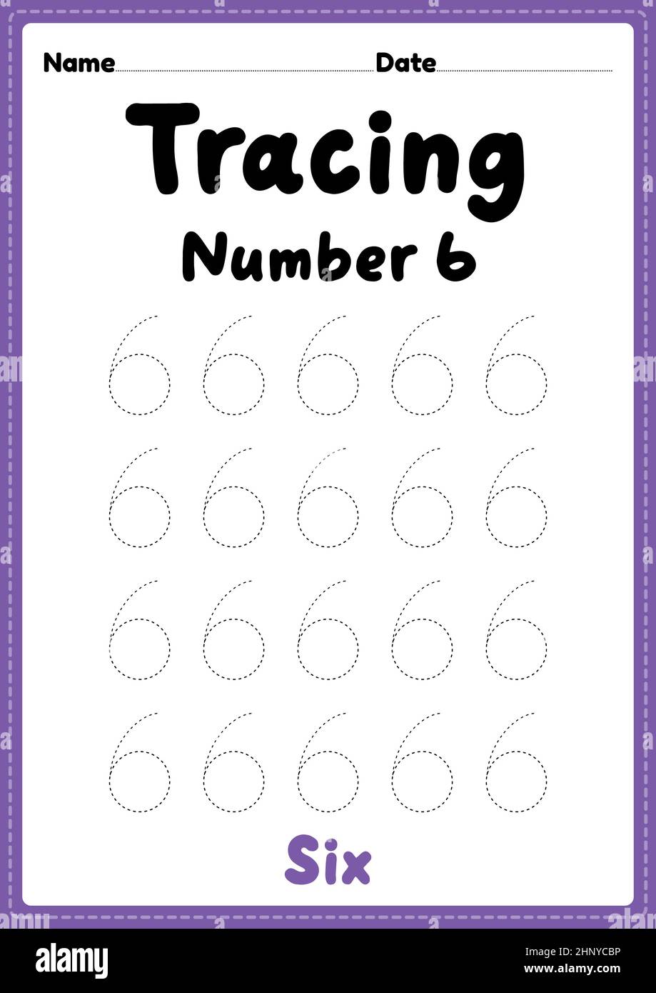 tracing number 1 10 high resolution stock photography and images alamy