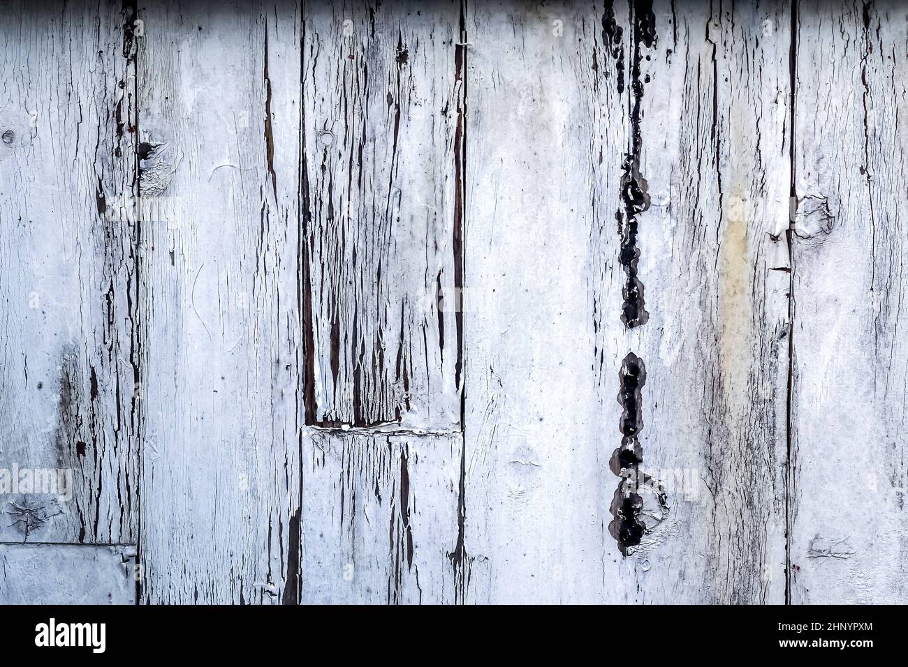 Vintage wooden planks background texture with white peeling paint Stock ...