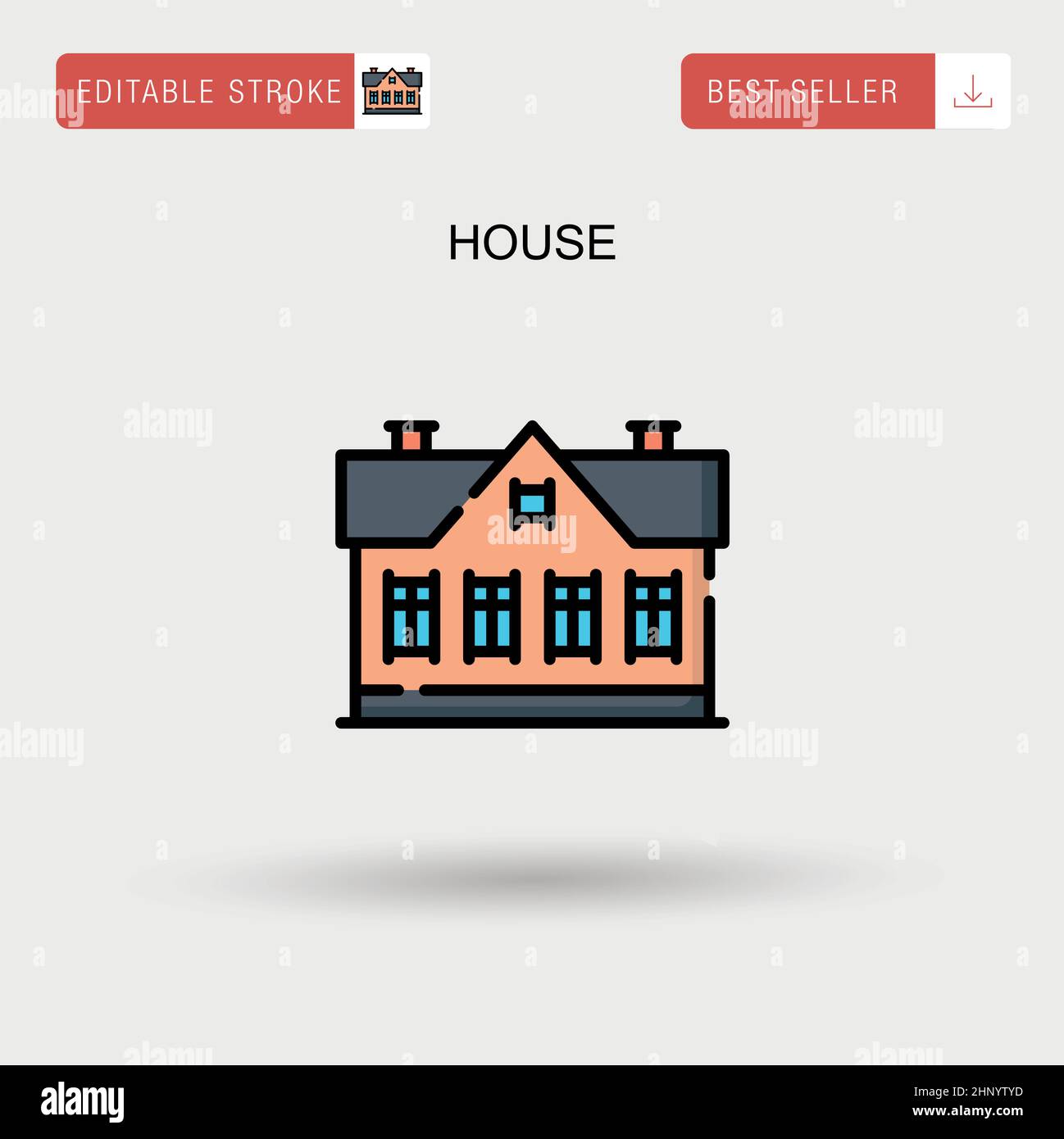 White summer house Stock Vector Images - Alamy