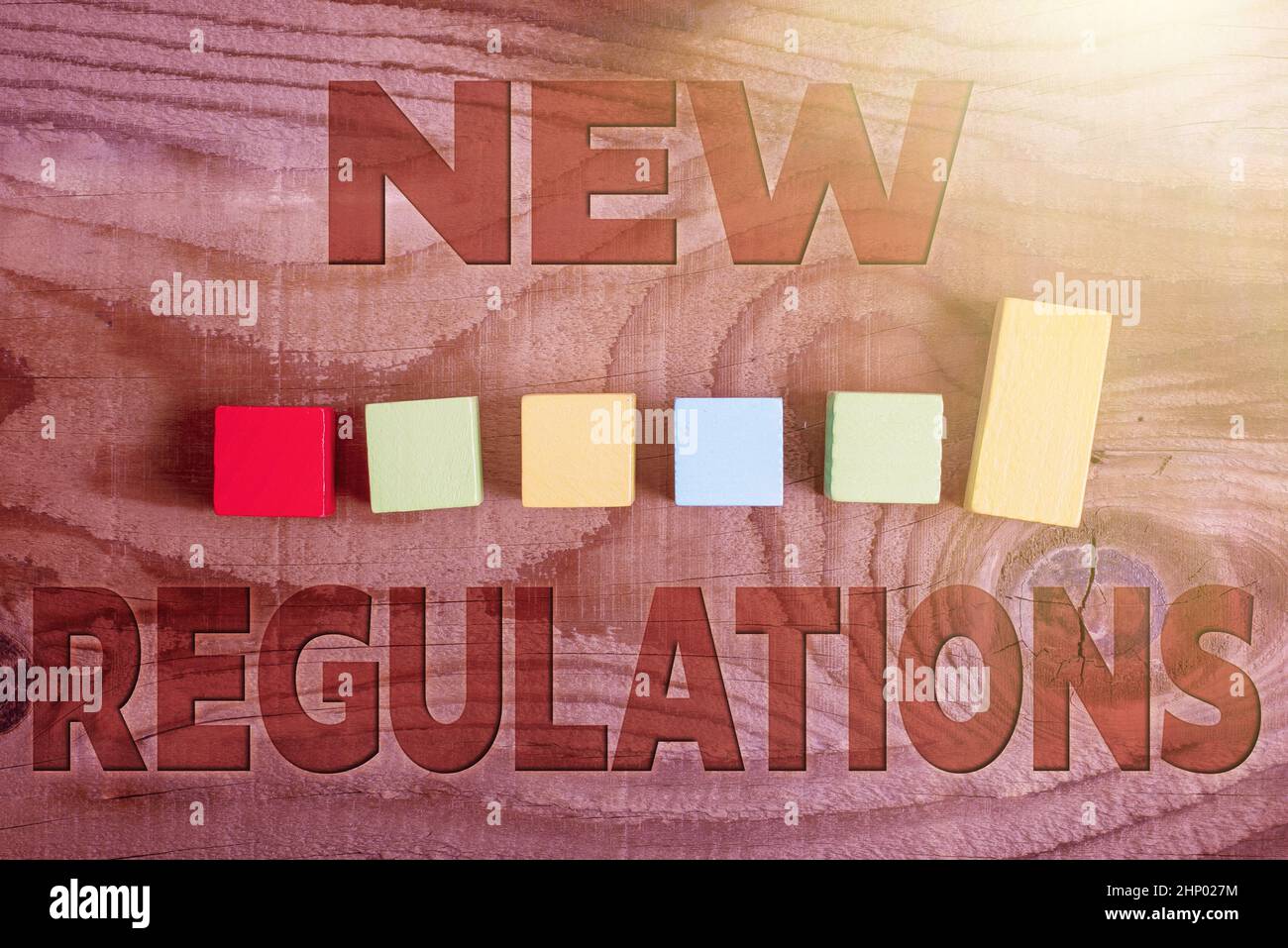 Conceptual display New Regulations, Business approach rules made ...