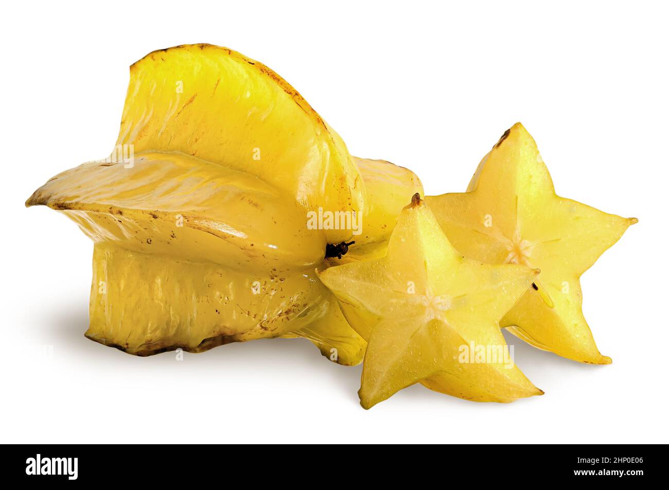 Two slices in front Cut Out Stock Images & Pictures - Alamy