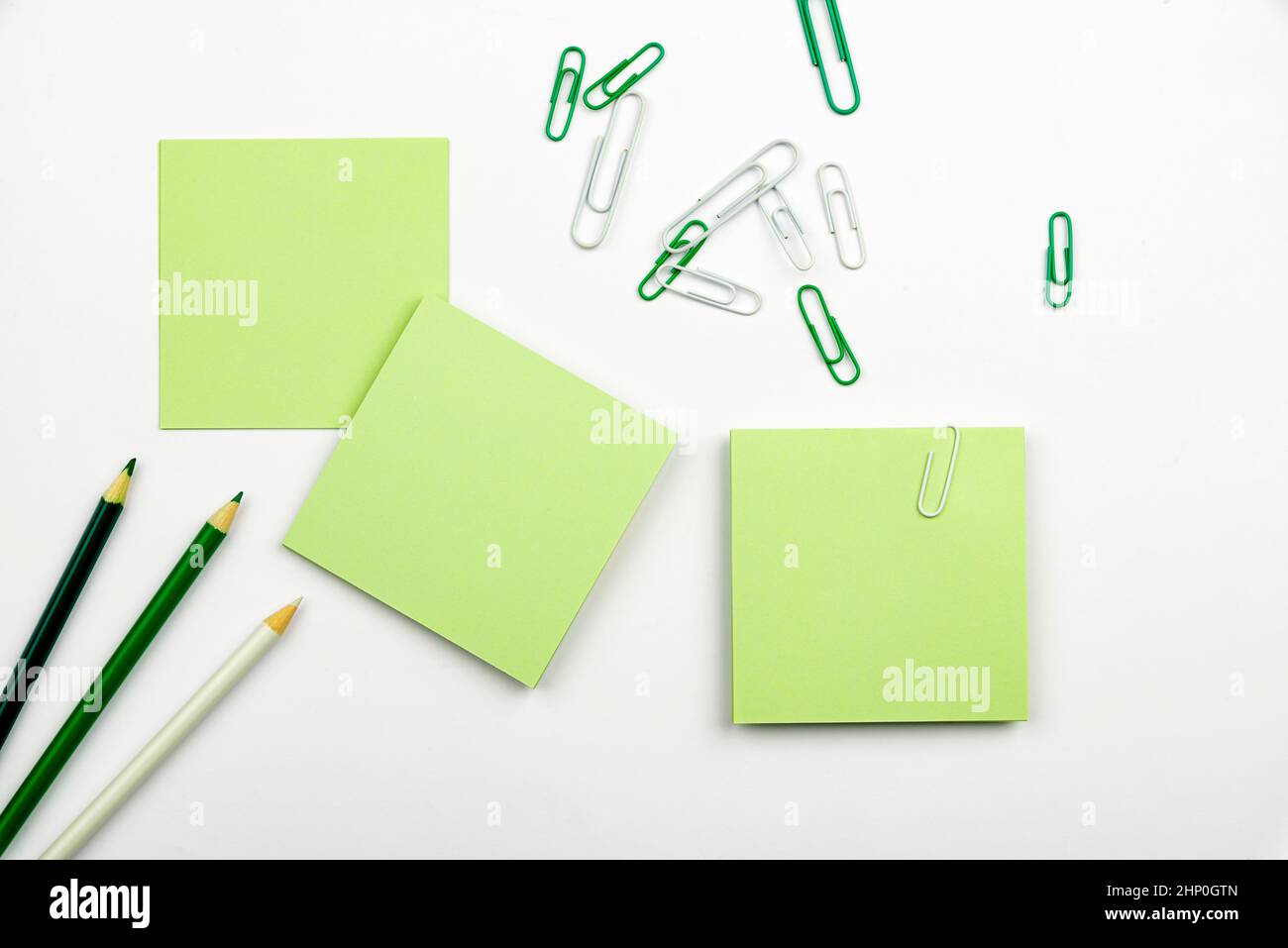 Multiple Assorted Collection Office Stationery Photo Placed Over Table Stock Photo