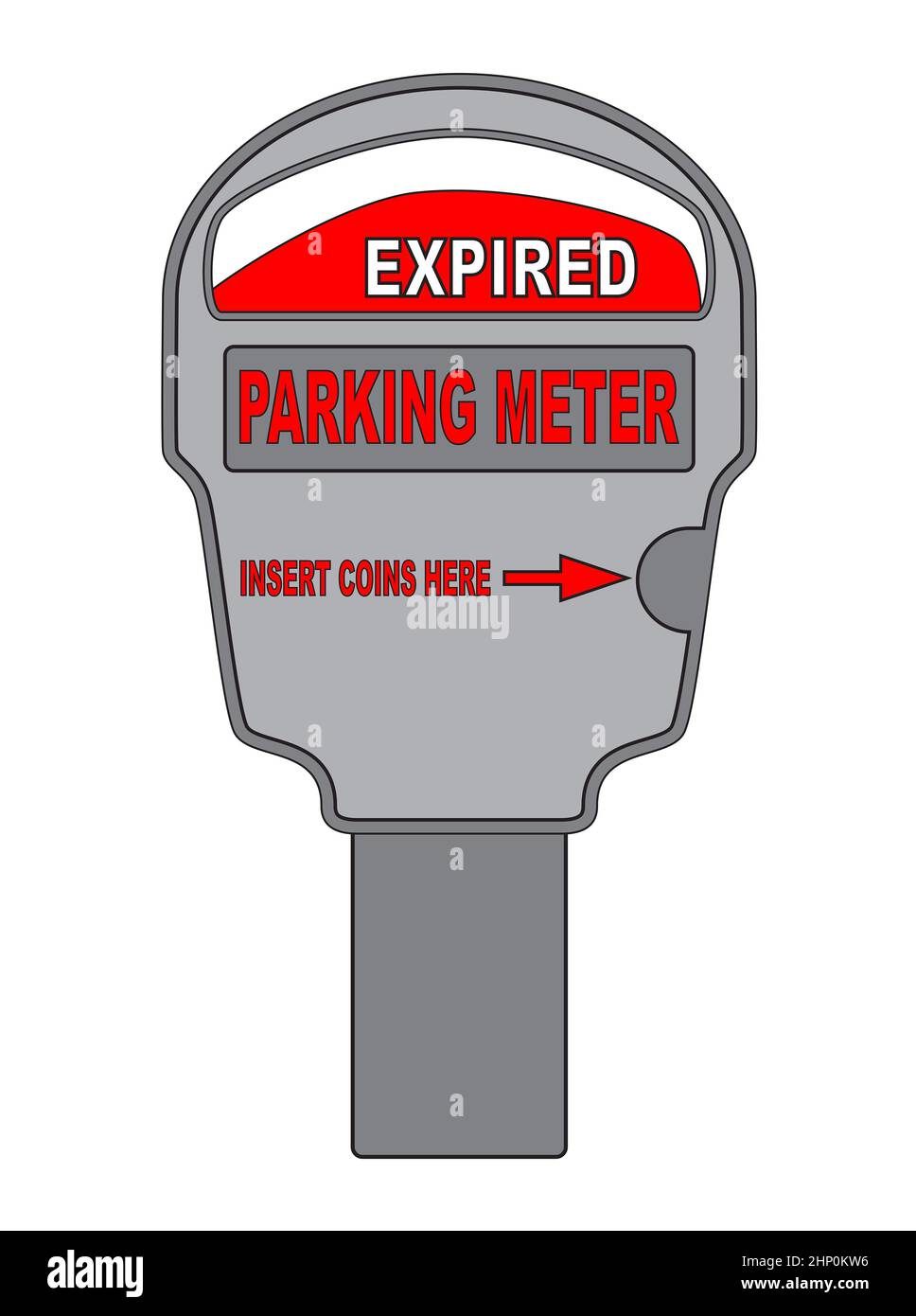 Old parking meter Cut Out Stock Images & Pictures Alamy