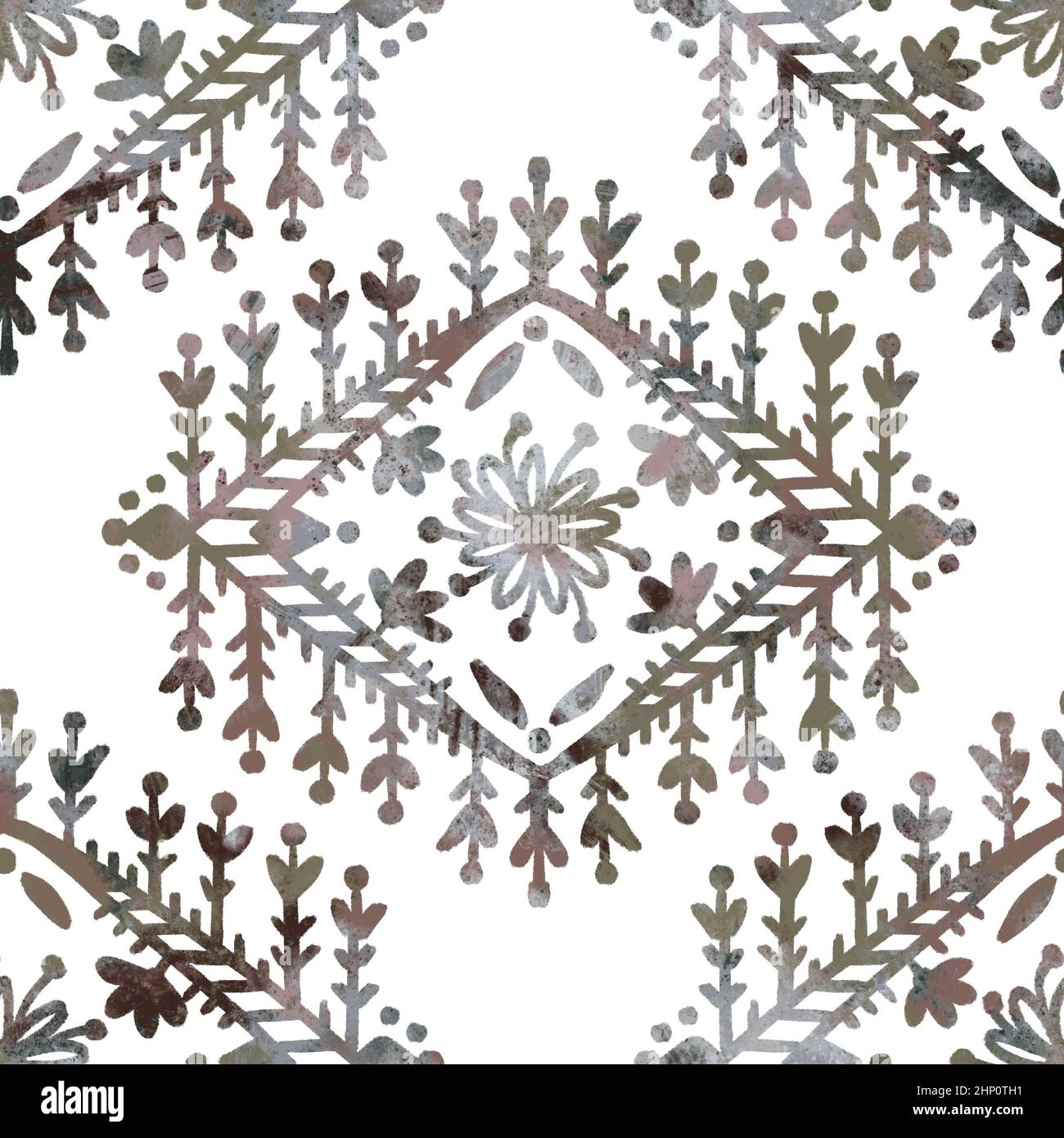 Seamless neutral and white grungy classic abstract surface pattern ...